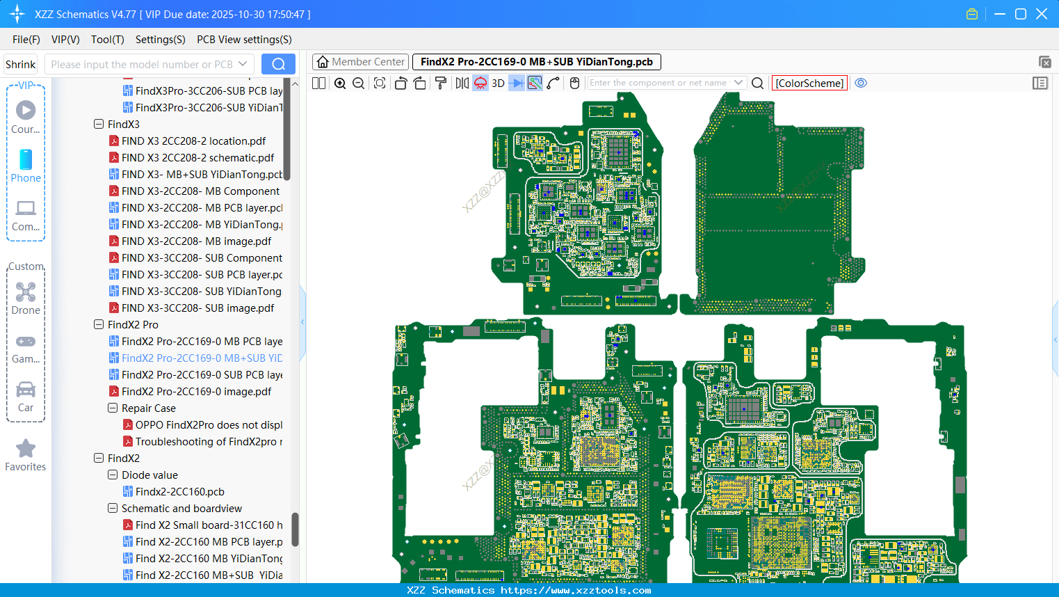 OPPO FindX2 Pro-2CC169-0 MB+SUB bitmap